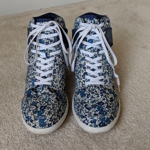 Liberty of London Trombly Printed High-Top Sneaker
